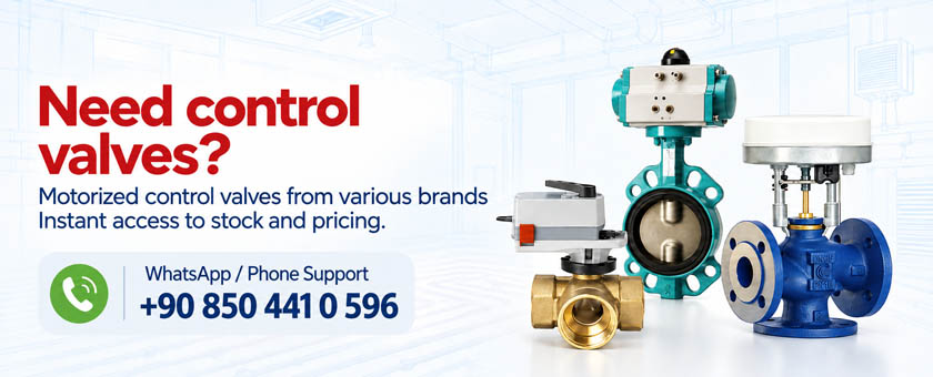 Motorized control valves