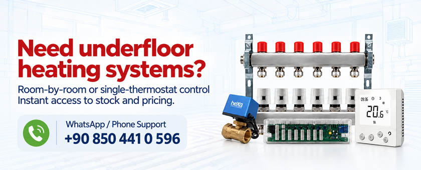 Underfloor heating control systems
