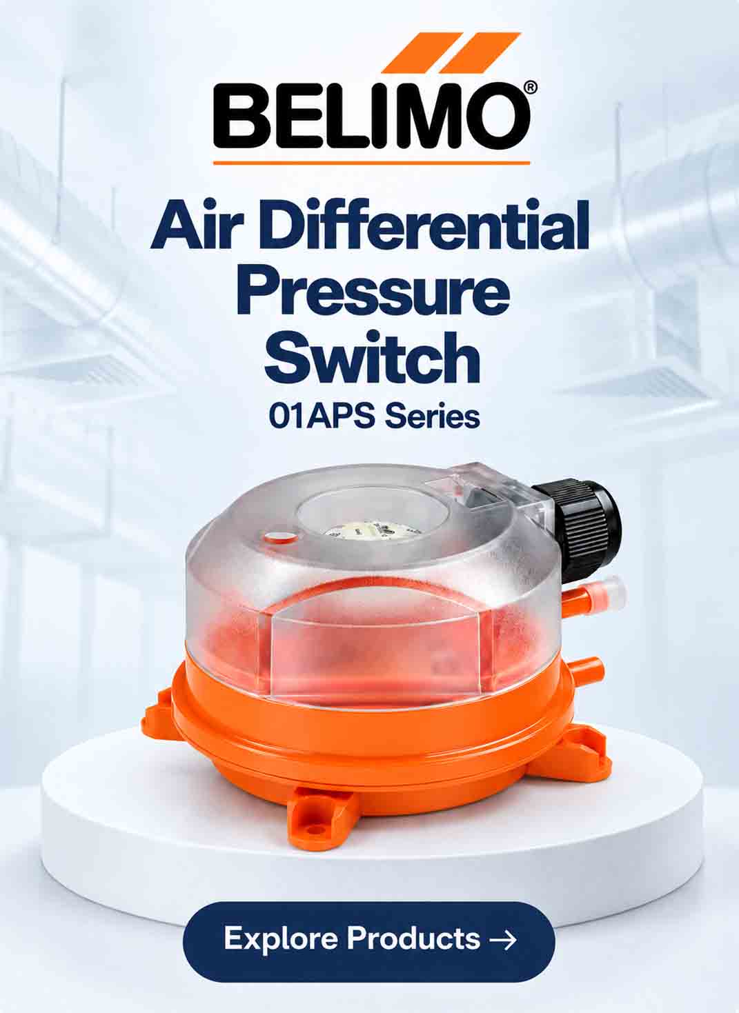 Belimo air differential pressure switches