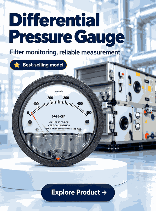 Differential pressure gauges