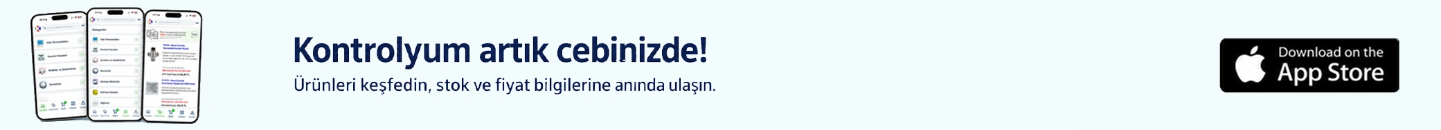 Kontrolyum iOS uygulaması