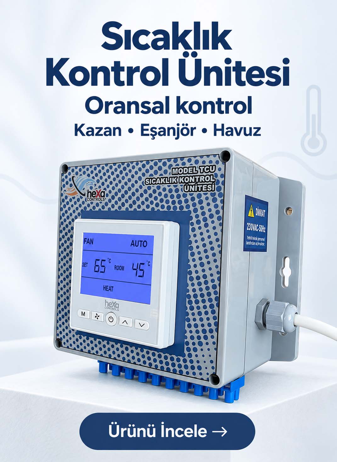 TCU sıcaklık kontrol üniteleri