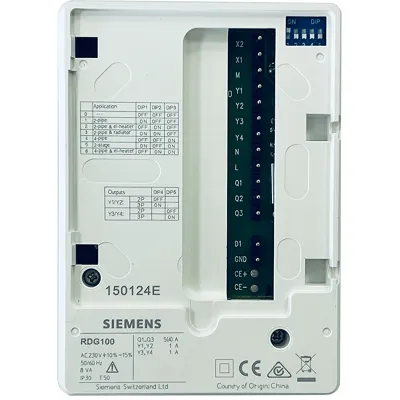 RDG110U - Siemens<br>Oda Kontrol Termostatı - 4